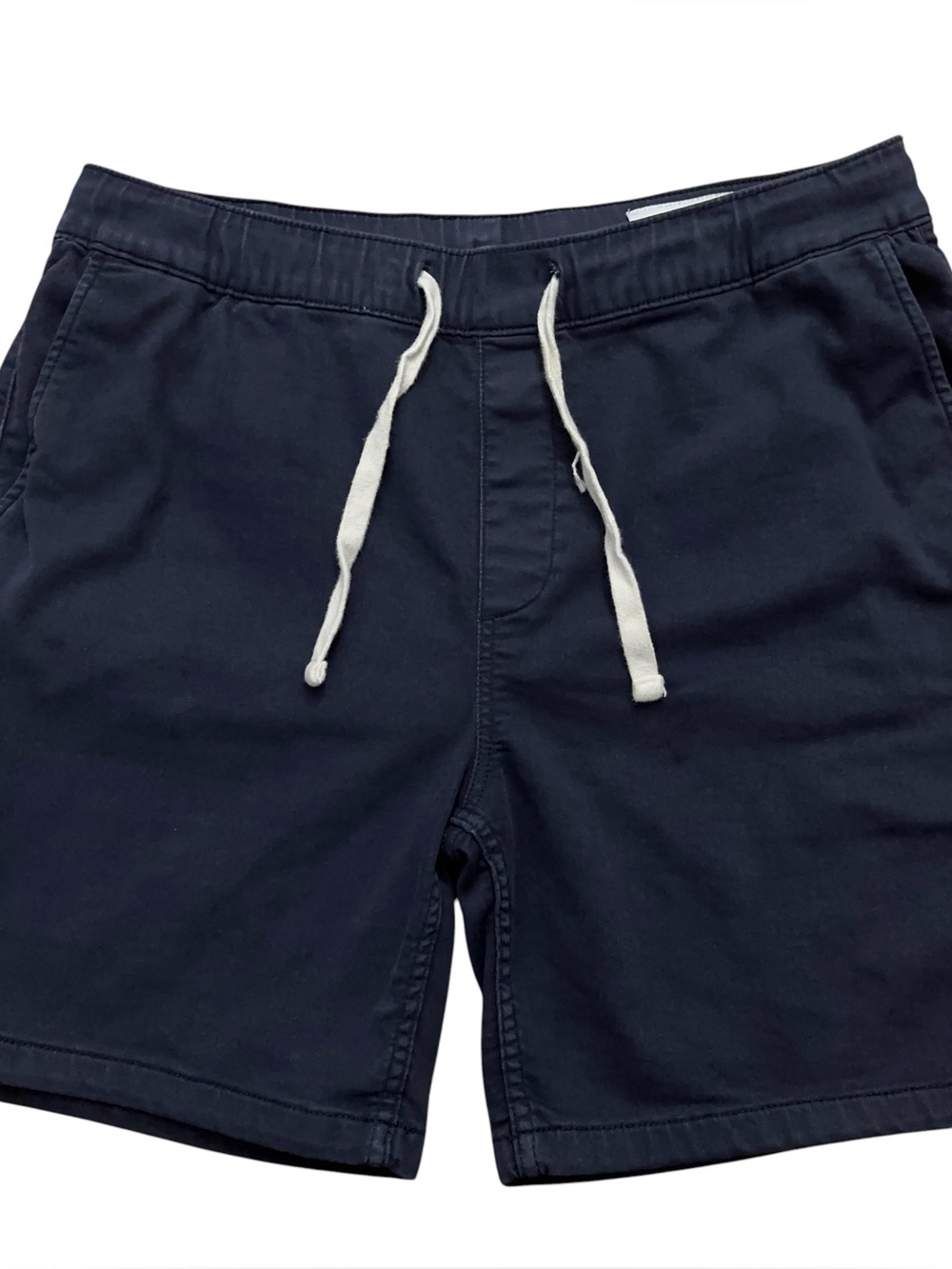 The Perfect Jean NYC Everyday Comfort Shorts Mens 34 L Drawstring Stretch Blue